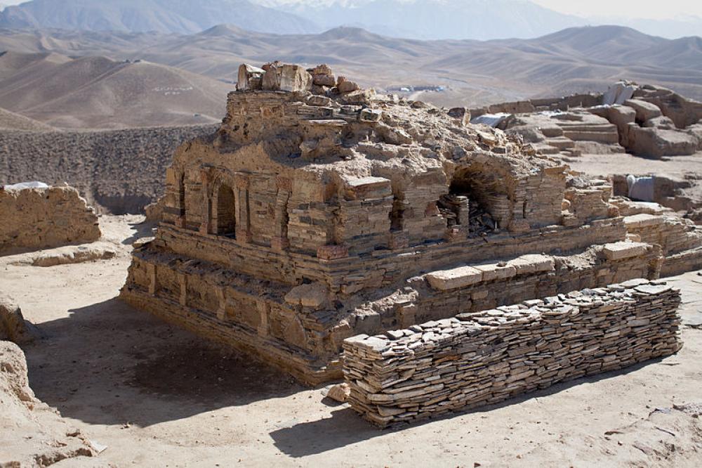 Old Buddhist settlement of Afghanistan