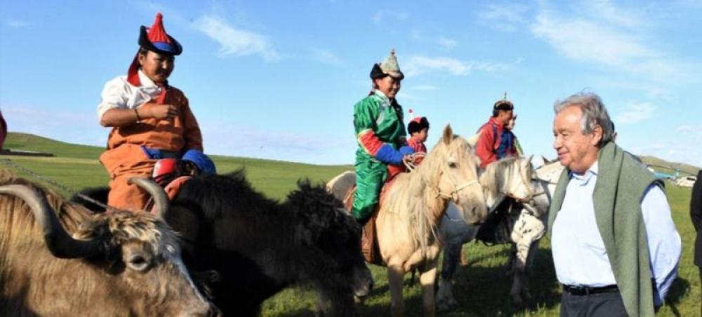 Nuclear-free Mongolia a ‘symbol of peace in a troubled world’: Guterres