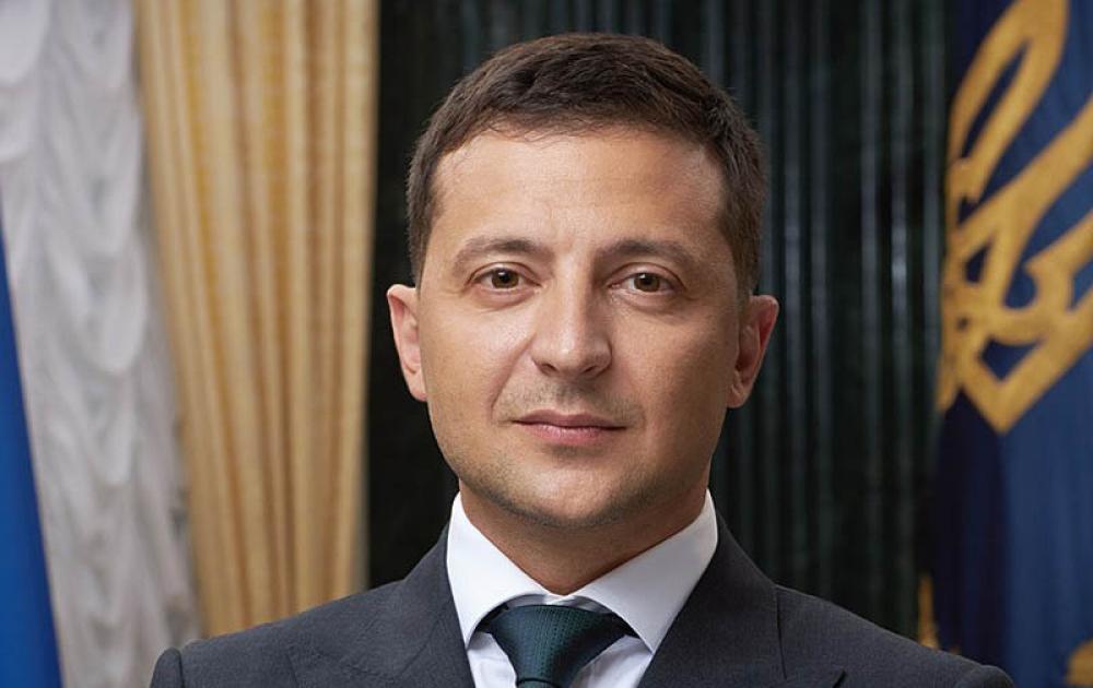 Ukrainian President Volodymyr Zelenskyy discusses alleged Russian aggression issue with Joe Biden
