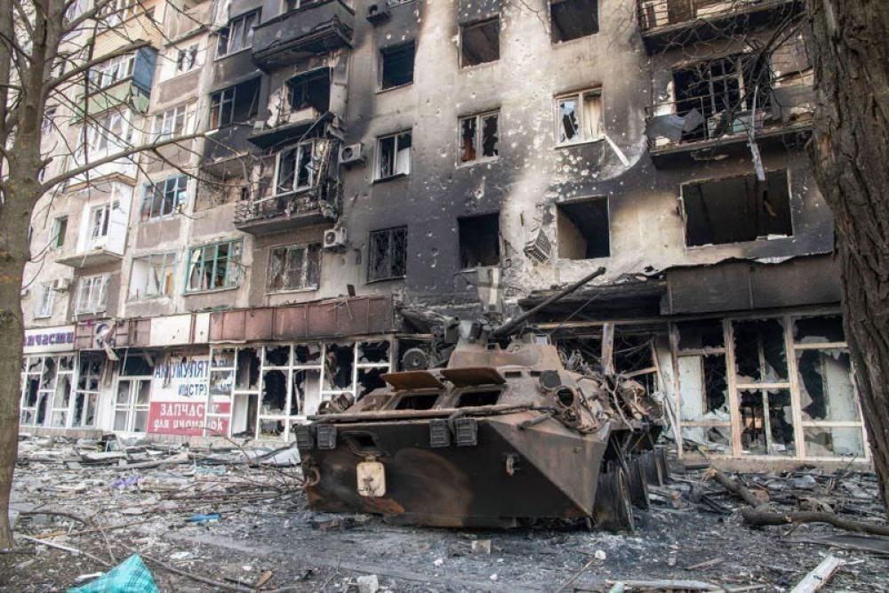 Russian forces turns Mariupol into dust: Ukraine
