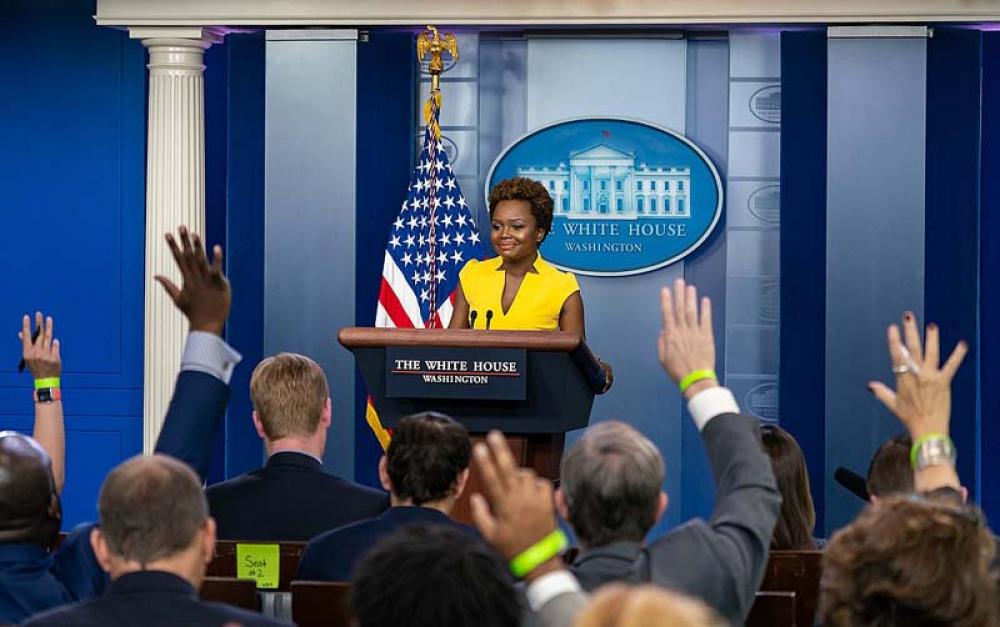  Karine Jean-Pierre: White House names first black press secretary