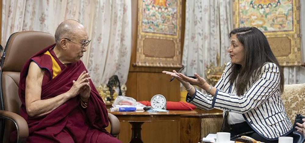 US special coordinator for Tibet meets Dalai Lama in India's Dharamshala