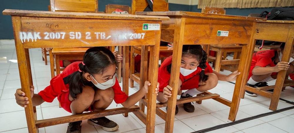 Deputy UN chief praises resilience of Bali students in face of disaster threats