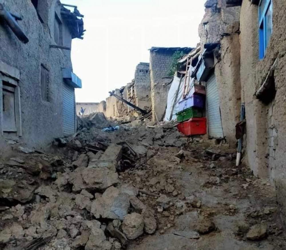 Earthquake kills 1000 people in Afghanistan's Paktika province; over 1500 injured