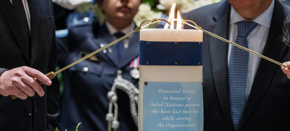 Securing peace, feeding the hungry: UN chief honours staff who died in service