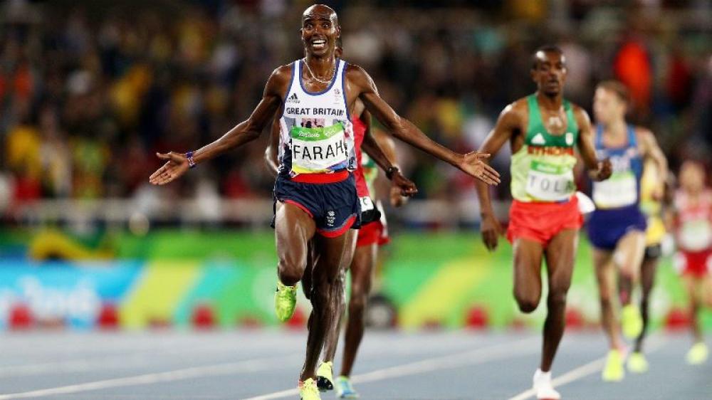 Mo Farah says he was trafficked to UK when he was nine years old