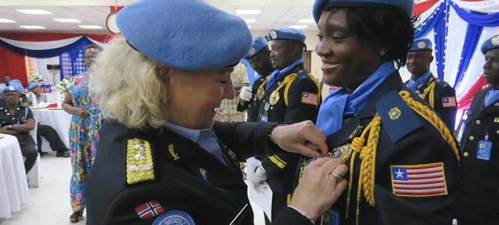 From ‘saga of horrors’ to serving the world: Liberia peacekeepers honoured in South Sudan