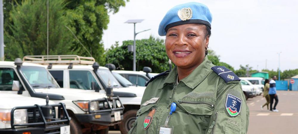 Burkinabé peacekeeper in Mali is UN Woman Police Officer of the Year Burkinabé peacekeeper in Mali is UN Woman Police Officer of the Year