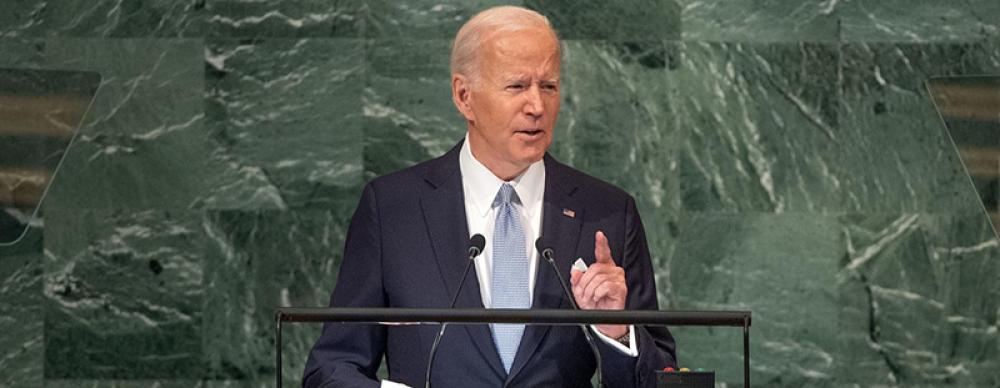 Biden denounces Russia’s ‘shameless violation’ of UN Charter, urges world to stand with Ukraine