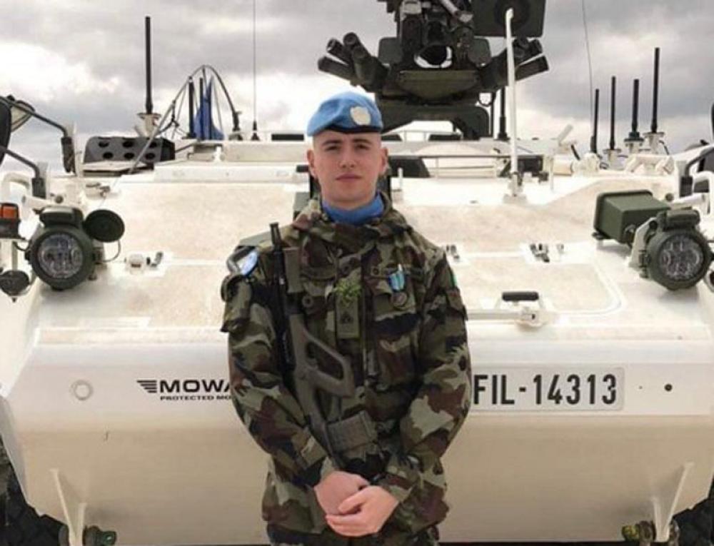 Irish soldier on UN peacekeeping duty dies in Lebanon gun attack