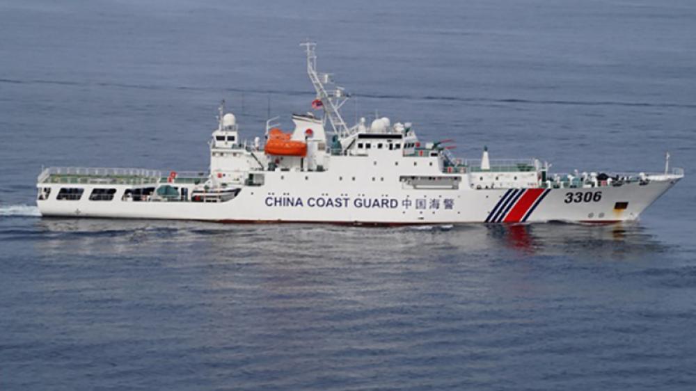 Philippines 'vigilantly monitors' alleged harassment by China in South China Sea