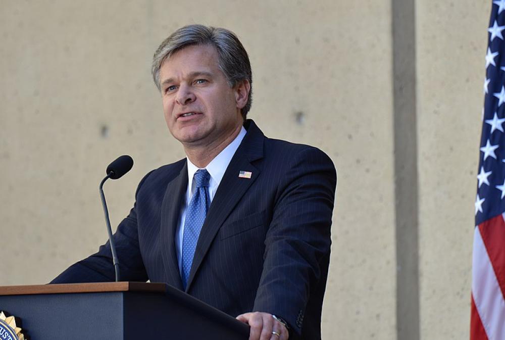 Tracing origin: FBI director Christopher Wray says COVID pandemic 