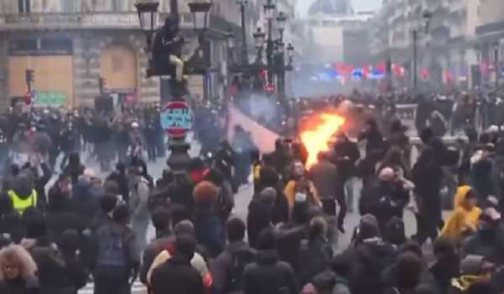 Over million people take part in protests against pension reform across France: Reports