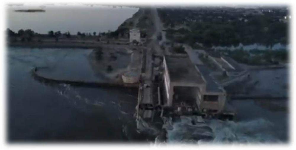 Dam blown up in Russia-held Ukraine city Nova Kakhovka, evacuation begins amid flooding Dam blown up in Russia-held Ukraine city Nova Kakhovka, evacuation begins amid flooding