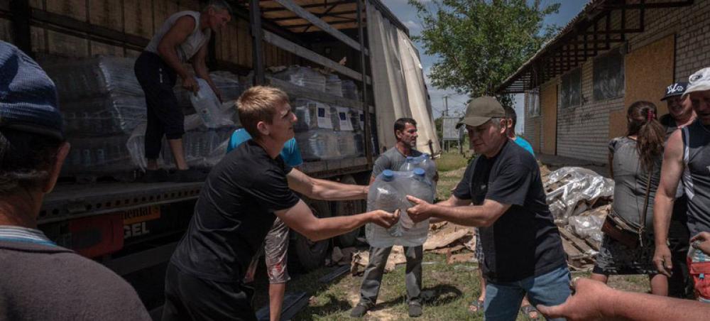 Ukraine: Kakhovka dam aid effort reaches 180,000 people