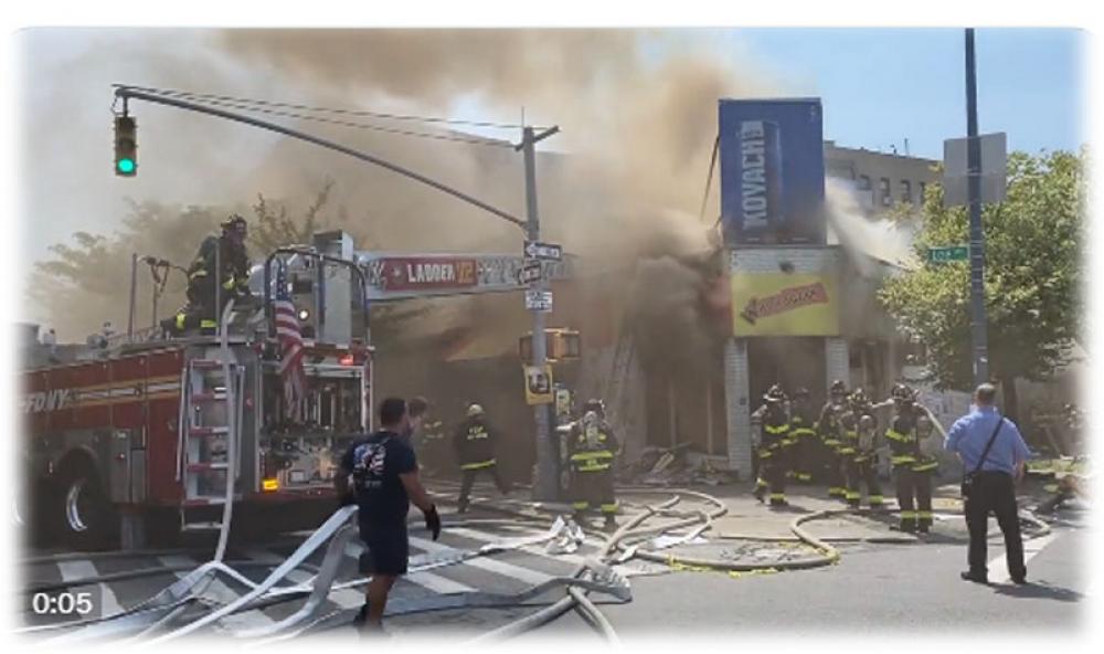 New York: Three children, 10 firefighters injured in two separate Brooklyn fires 