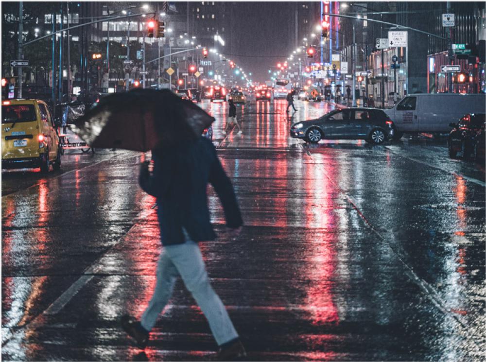 US: Heavy rains, water logging paralyse New York US: Heavy rains, water logging paralyse New York