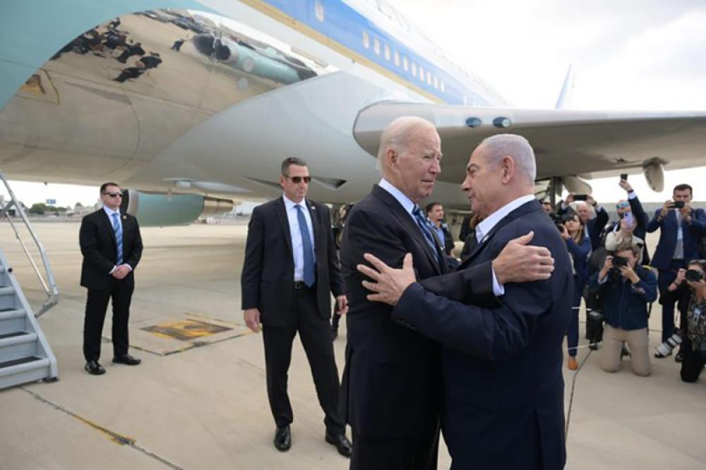 Joe Biden in Israel: US president tells Netanyahu that it appears Gaza Hospital attack was done by other team