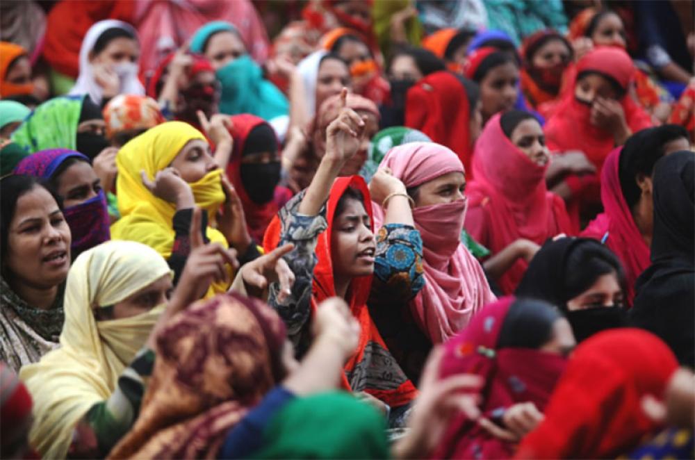 Pakistan: PoK women protest against govt over non-payment of salaries Pakistan: PoK women protest against govt over non-payment of salaries