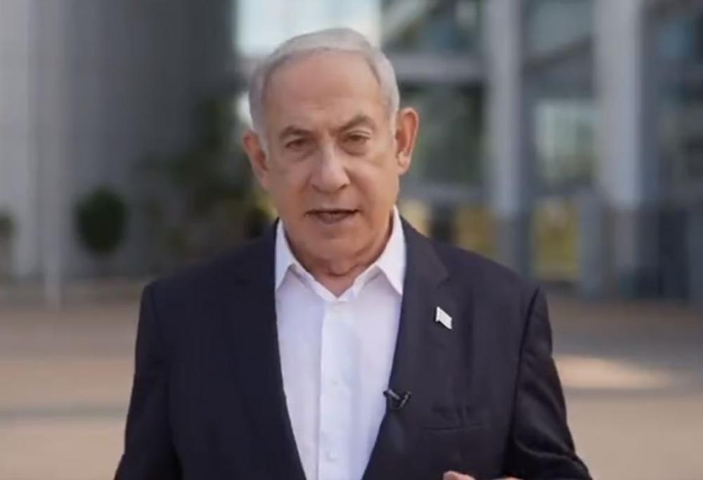 'Brace for a long, difficult war': Benjamin Netanyahu tells people of Israel