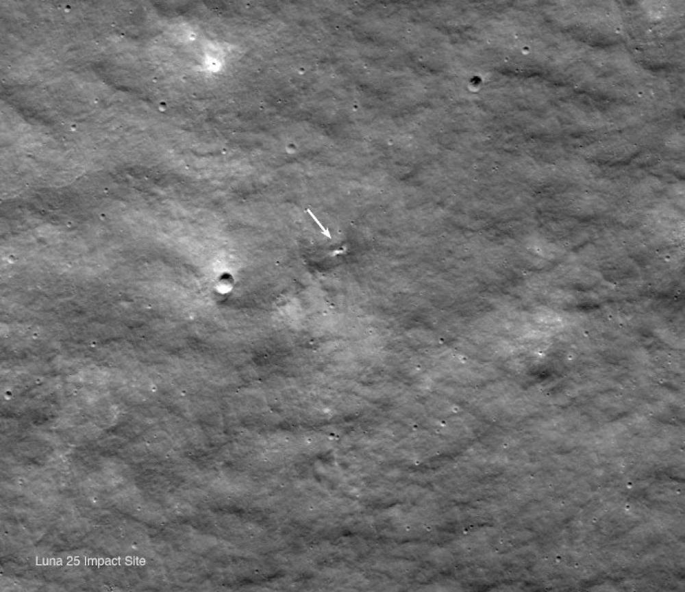 Russia's Luna 25 Mission crash: NASA's LRO shows impact created crater on Moon