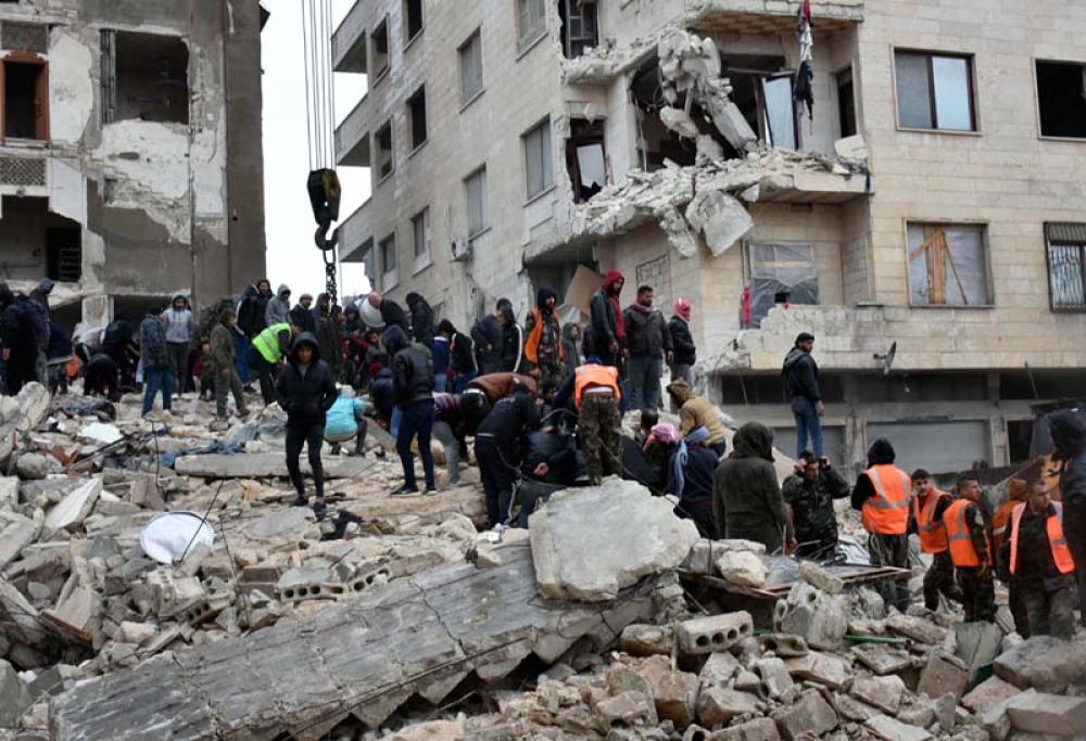 Turkey-Syria earthquakes: Death toll crosses 8,000 Turkey-Syria earthquakes: Death toll crosses 8,000
