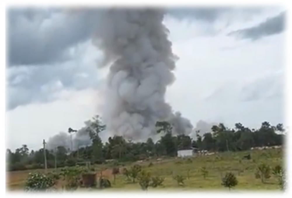 Explosion rocks fireworks warehouse in Thailand, 12 die