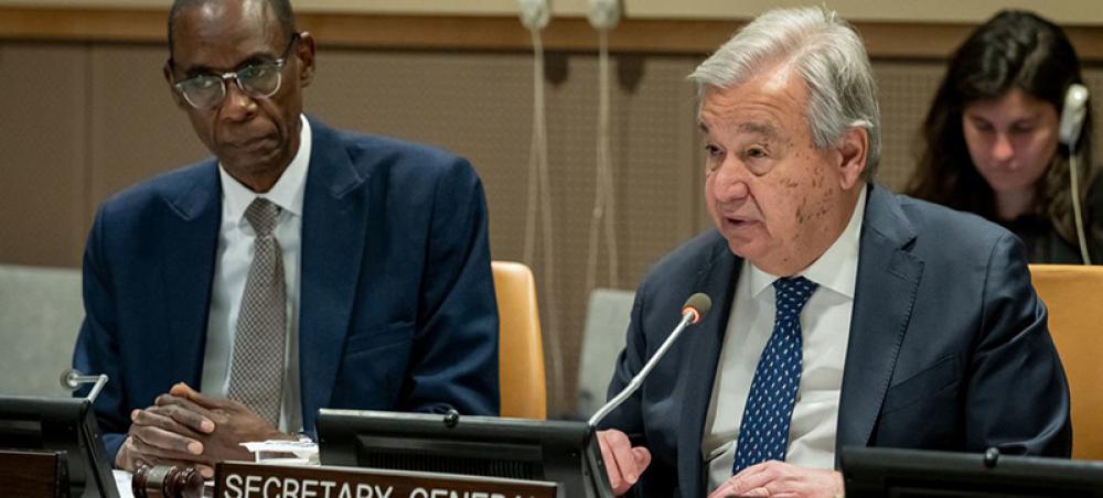 Two-State solution the only path to a just, lasting peace, says UN chief Antonio Guterres on Israel-Gaza crisis