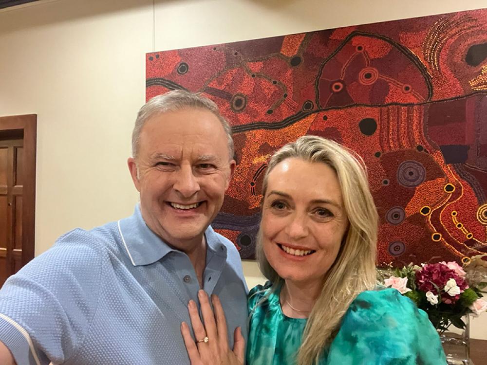Australian PM Anthony Albanese announces engagement to partner Jodie Haydon, shares image on X Australian PM Anthony Albanese announces engagement to partner Jodie Haydon, shares image on X
