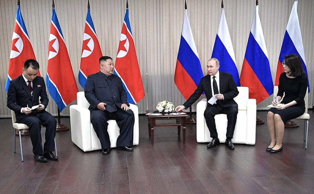 Russian President Vladimir Putin 'gifts' car to Kim Jong Un Russian President Vladimir Putin 'gifts' car to Kim Jong Un