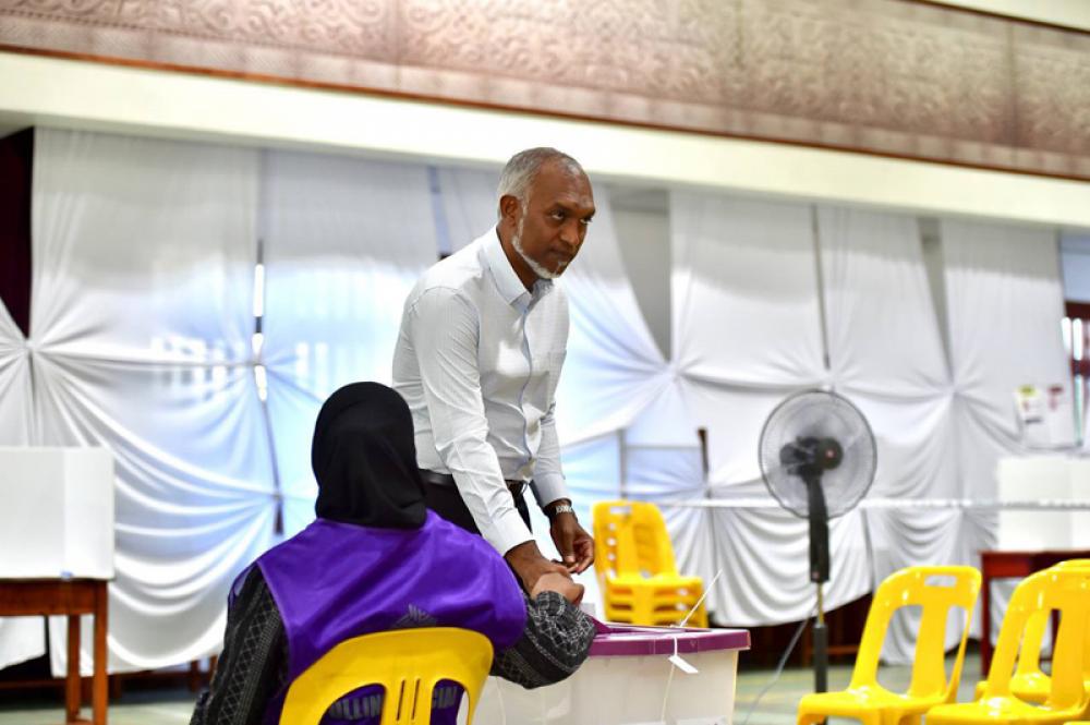 Pro-China Maldivian President Mohamed Muizzu