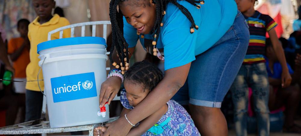 UNICEF ensures thousands have safe drinking water in Haiti