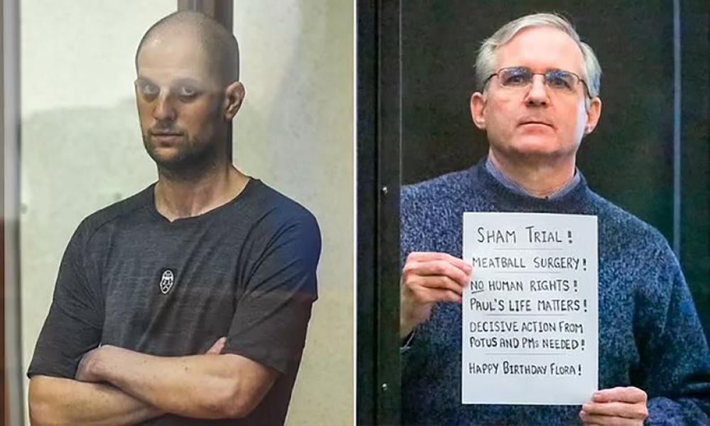 Three freed Americans during Russian prisoner swap arrived in US Three freed Americans during Russian prisoner swap arrived in US
