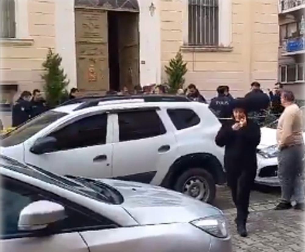 One dies after two masked gunmen attack Italian church in Turkey