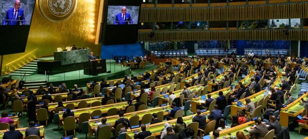 UN General Assembly adopts 