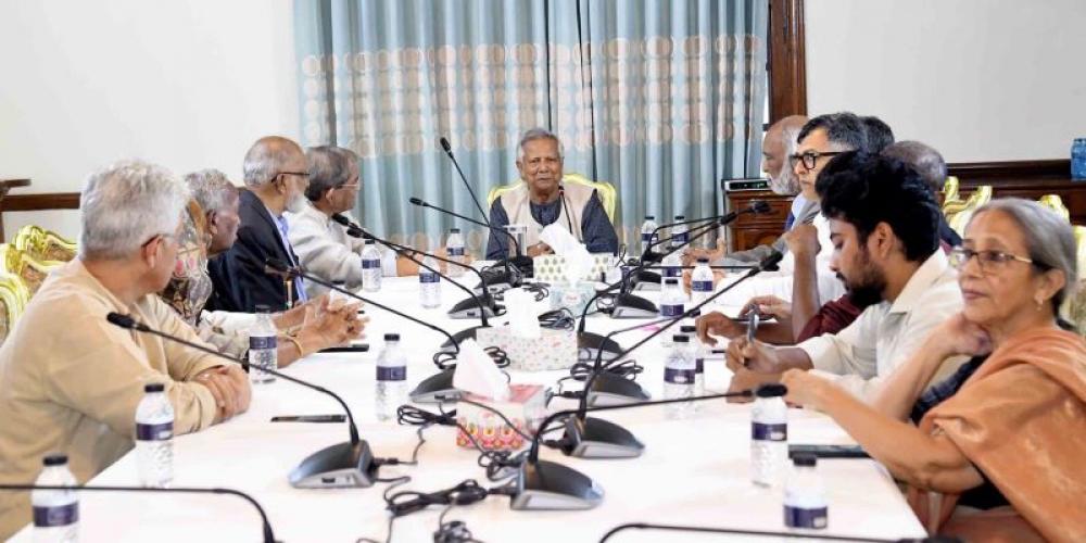 Interim govt chief Muhammad Yunus vows to hold free and fair elections following judiciary, media reform in Bangladesh Interim govt chief Muhammad Yunus vows to hold free and fair elections following judiciary, media reform in Bangladesh