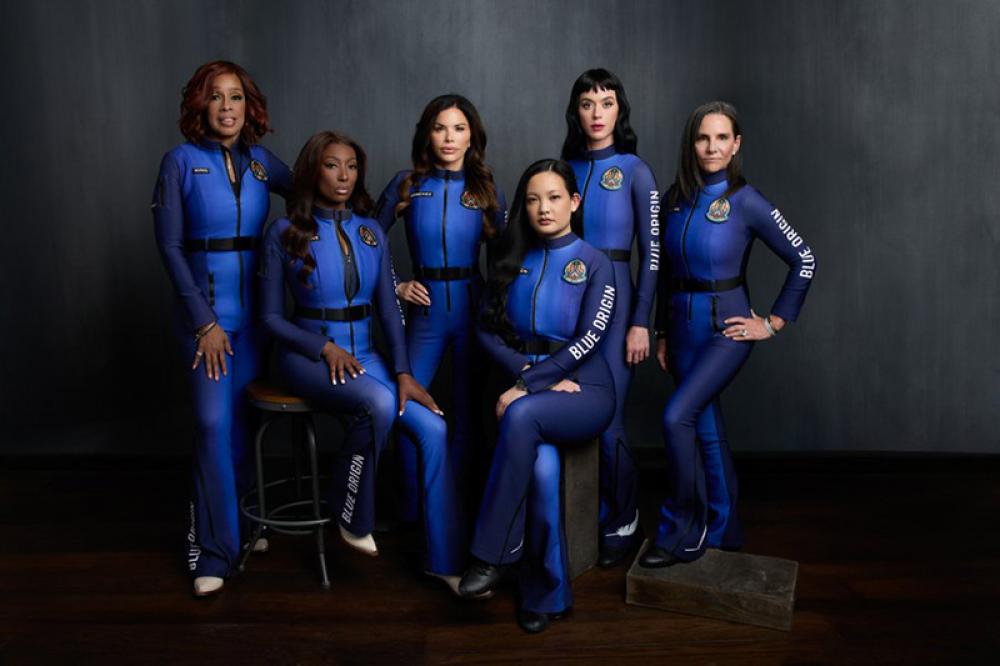 Singing star Katy Perry among five all-women crew members to fly into space in Blue Origin rocket today