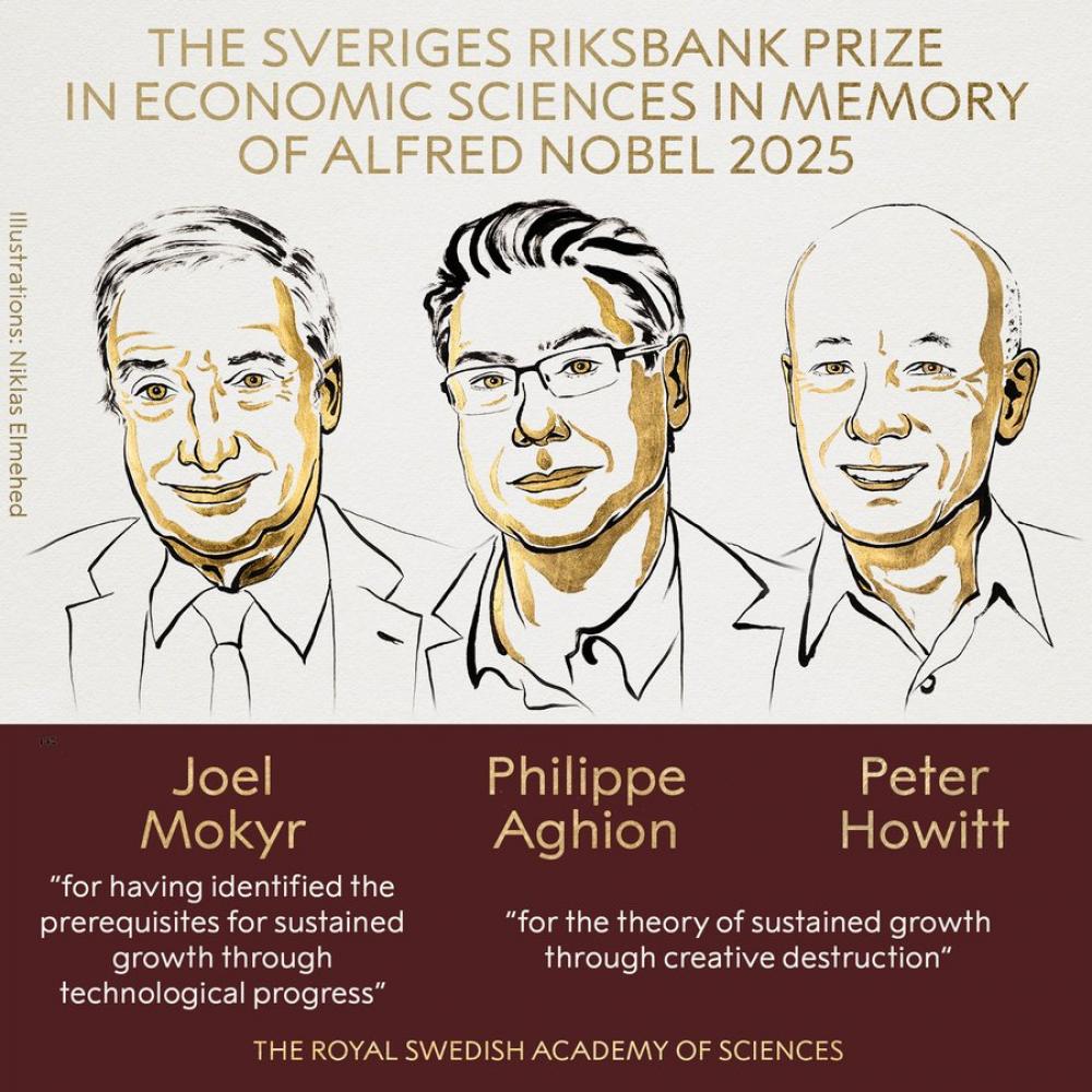 Joel Mokyr, Philippe Aghion and Peter Howitt: Meet the trio who won Nobel Prize in Economics in 2025