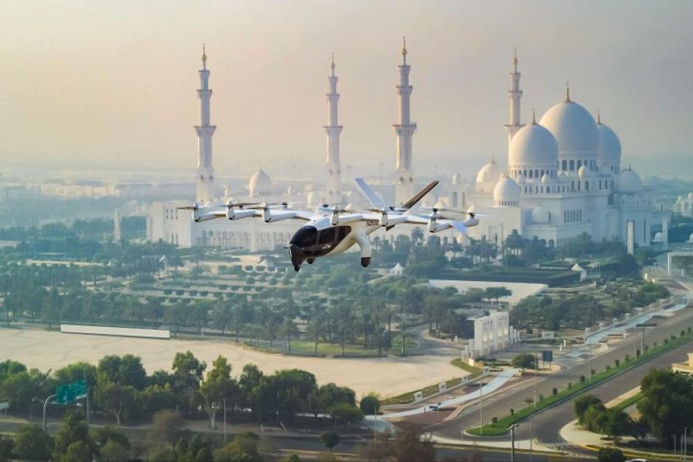 Abu Dhabi tests first driverless air taxi, video goes viral