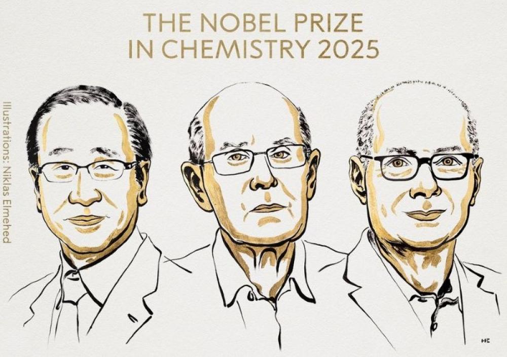 Nobel Prize in Chemistry 2025: Trio honoured for pioneering new molecular architecture Nobel Prize in Chemistry 2025: Trio honoured for pioneering new molecular architecture