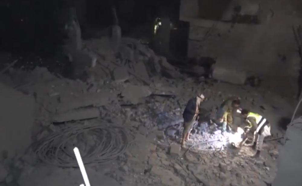 One dies in US airstrike on residential building in Yemen's capital Sanaa One dies in US airstrike on residential building in Yemen's capital Sanaa