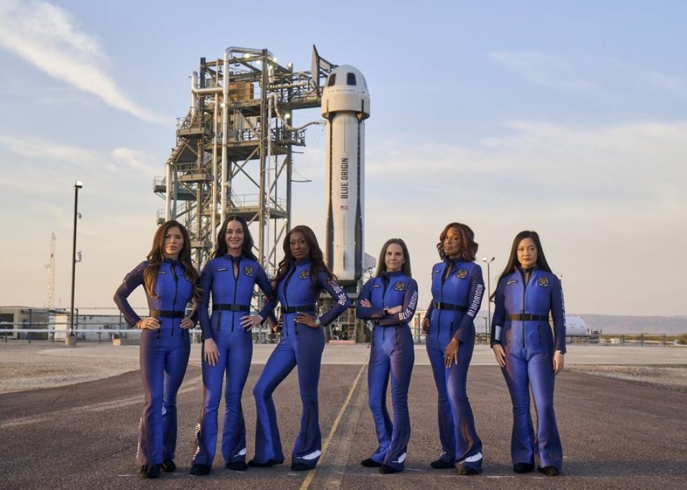 American pop icon Katy Perry among six all-women crew members who flew to space for 11 minutes 
