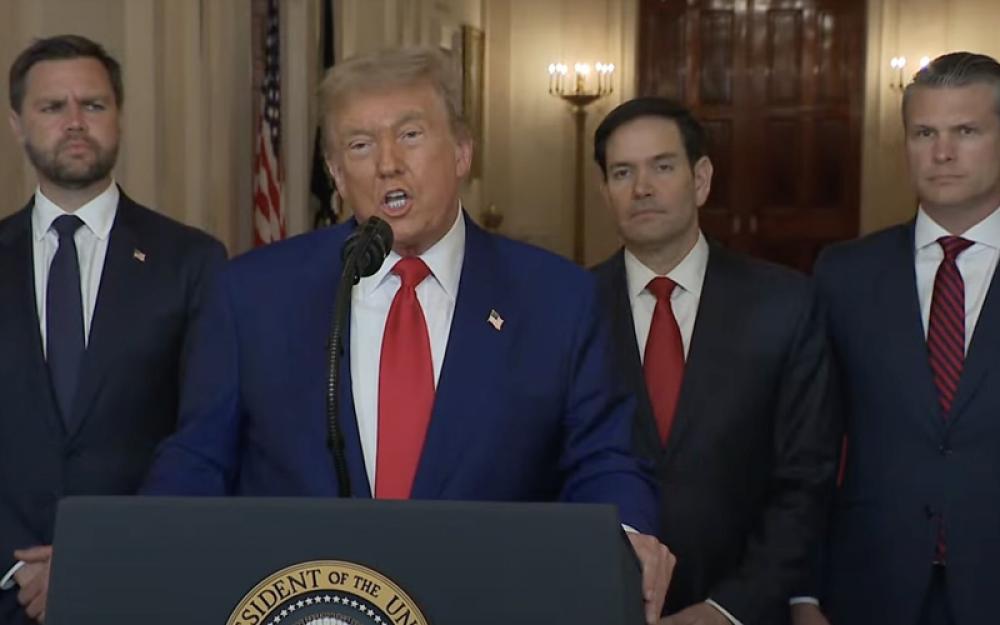 There will be either peace or tragedy for Iran, says Trump after US bombs 3 Iranian nuclear sites