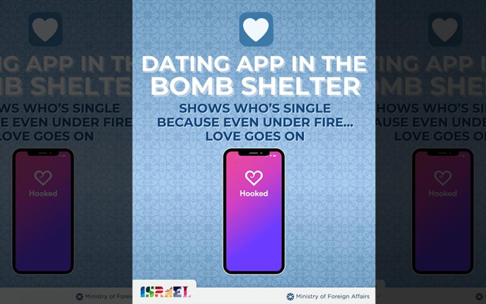 From missile sirens to matchmaking: Israel unveils &lsquo;bomb shelter dating&rsquo; app 
