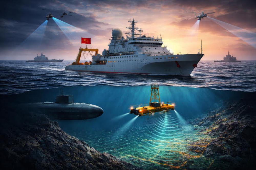 China&rsquo;s massive ocean mapping drive sparks global concern over submarine warfare edge