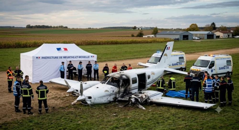  France air tragedy: Skydiving school plane crashes, killing everyone on board 
