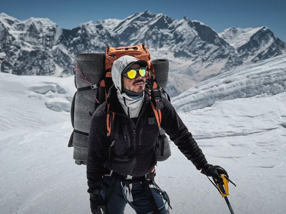 Elite mountaineer Nirmal 