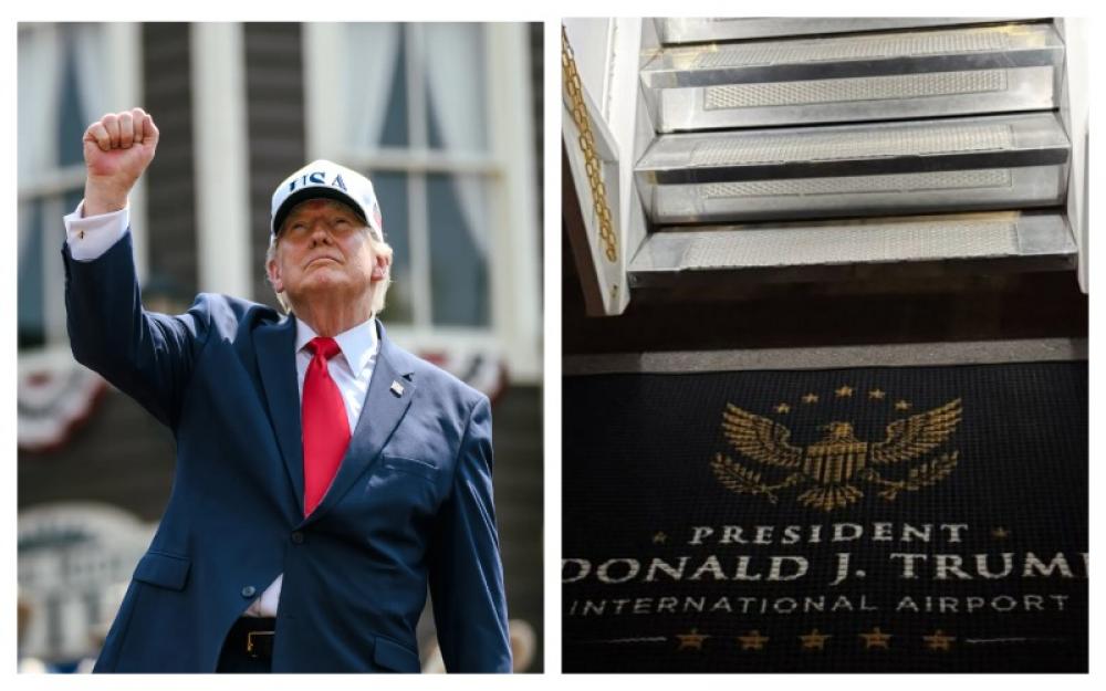 Donald Trump gets an airport named after him, promises 'spectacular' renovation 