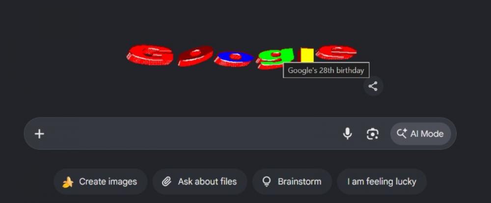 Google celebrates 28th birthday with throwback doodle&mdash;Do you remember this old logo?