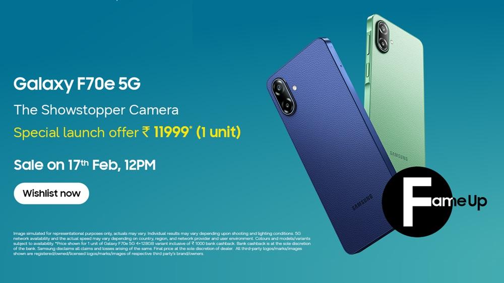 Samsung targets Gen Z with feature-packed Galaxy F70e 5G &mdash; Here&rsquo;s why you&rsquo;ll want to buy it now